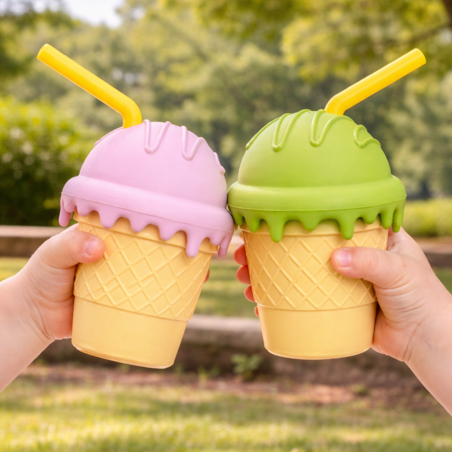 Sundae Sippy Cups