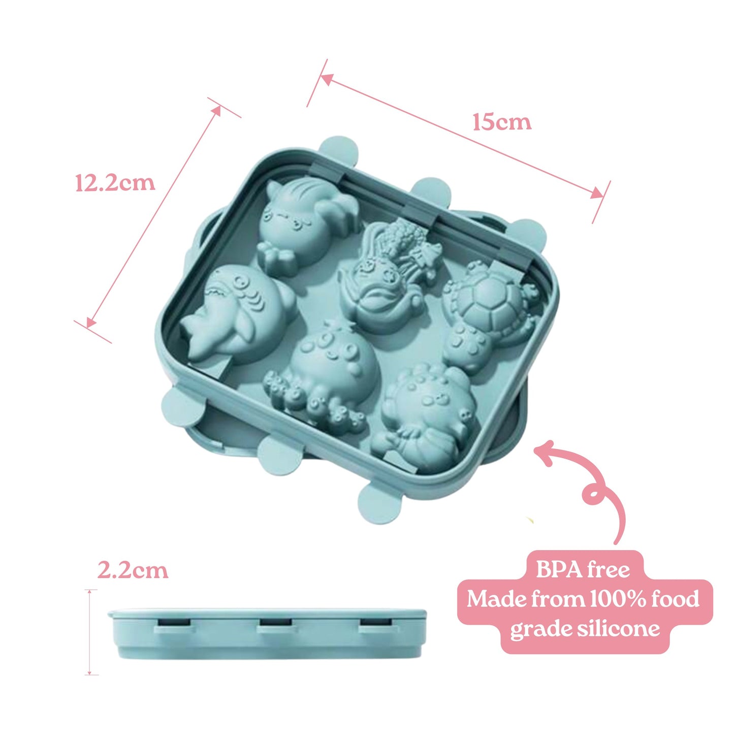 Ocean Pals Mini Moulds